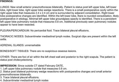 Developing a Cancer Digital Twin: Supervised Metastases Detection From Consecutive Structured Radiology Reports